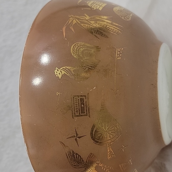 Vintage Pyrex Bowl Rooster & Eagle #444 - Picture 8 of 10